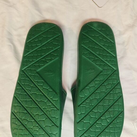 Lacoste Men\'s Green Slides main image 4